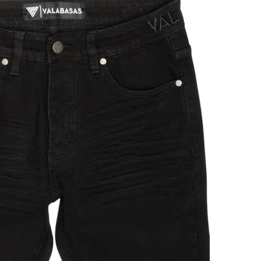 Valabasas Mr.Slim 4 Way Stretch Slim Fit Jean (Jet Black) VLBS-VJ1-1004