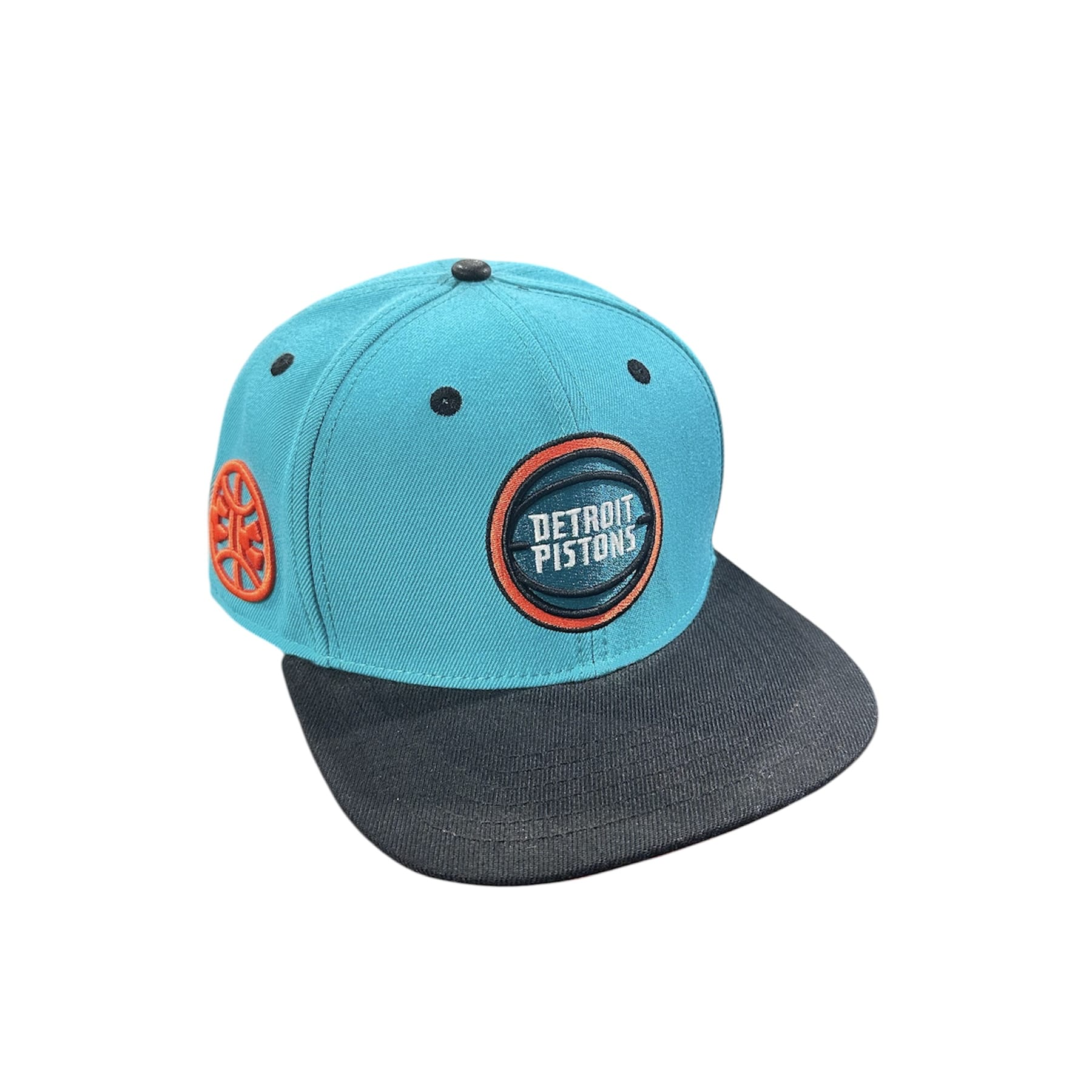 Pro Standard NBA Detroit Pistons Logo Snapback (Teal)