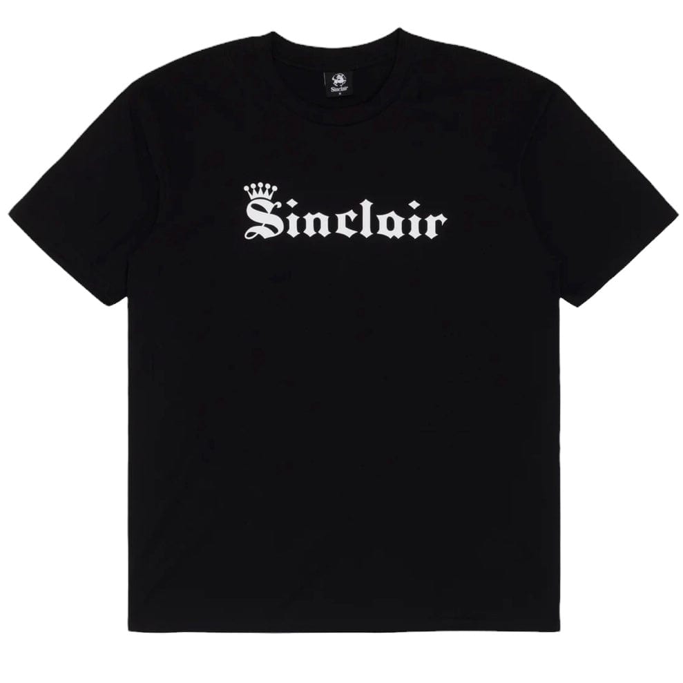 Sinclair Global Old English Crown Tee (Black) SMT208-1