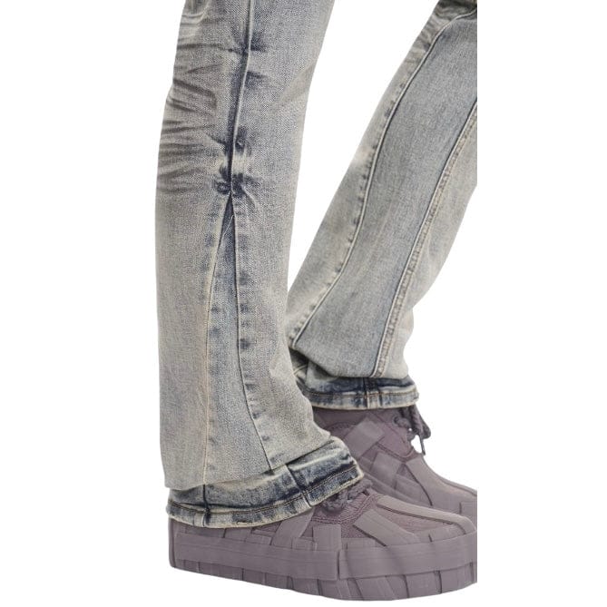 Valabasas Fax Stacked Denim (Light Blue Wash) VLBS-VJ3-1004