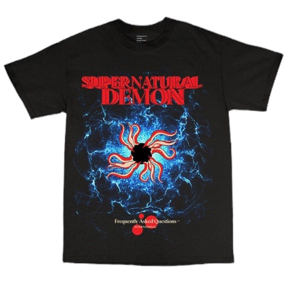 Frequently Asked Questions Supernatural Demon T Shirt (Black) 23-386