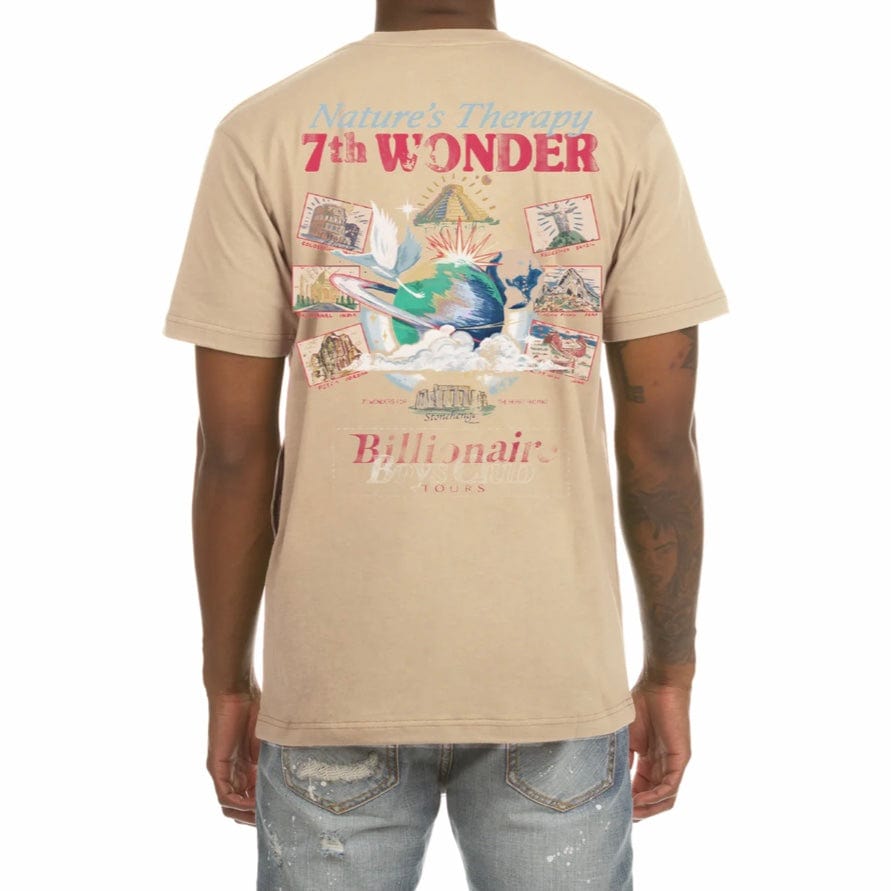 Billionaire Boys Club BB Therapy SS Tee (Ivory Cream) 841-2204