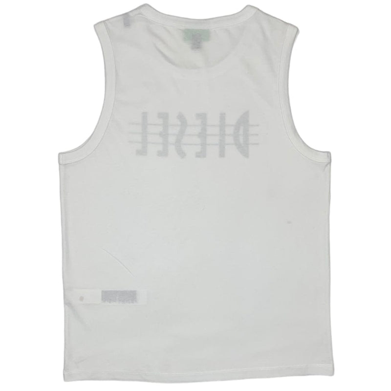 Diesel Tank Top (White) - A024580GRAF