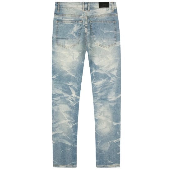 Smoke Rise Lightning Effect Jeans (Clyde Blue) JP23509
