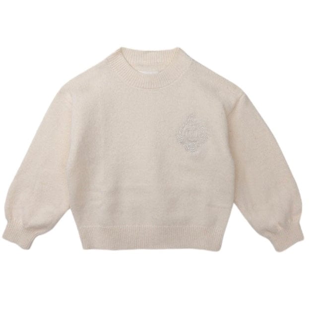 Kids Honor The Gift Crew Sweater (Bone) KHTG230451