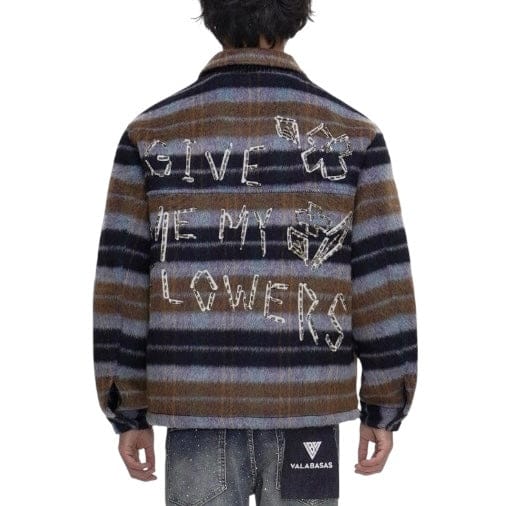 Valabasas Garland Woven Jacket (Brown) VLBS-VJK1-1050