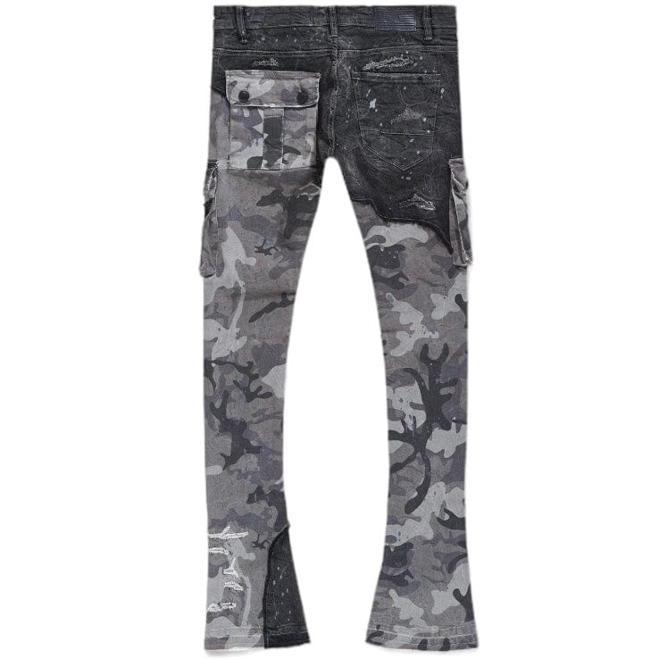 Jordan Craig Ross Stacked Platoon Denim (Black Camo) JRF1142C