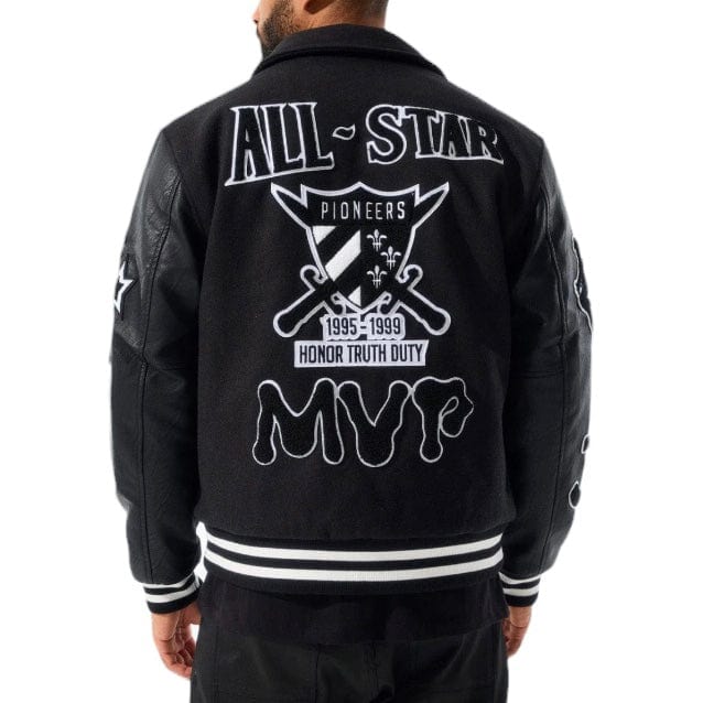 Jordan Craig Pioneers Varsity Jacket (Black) 91650