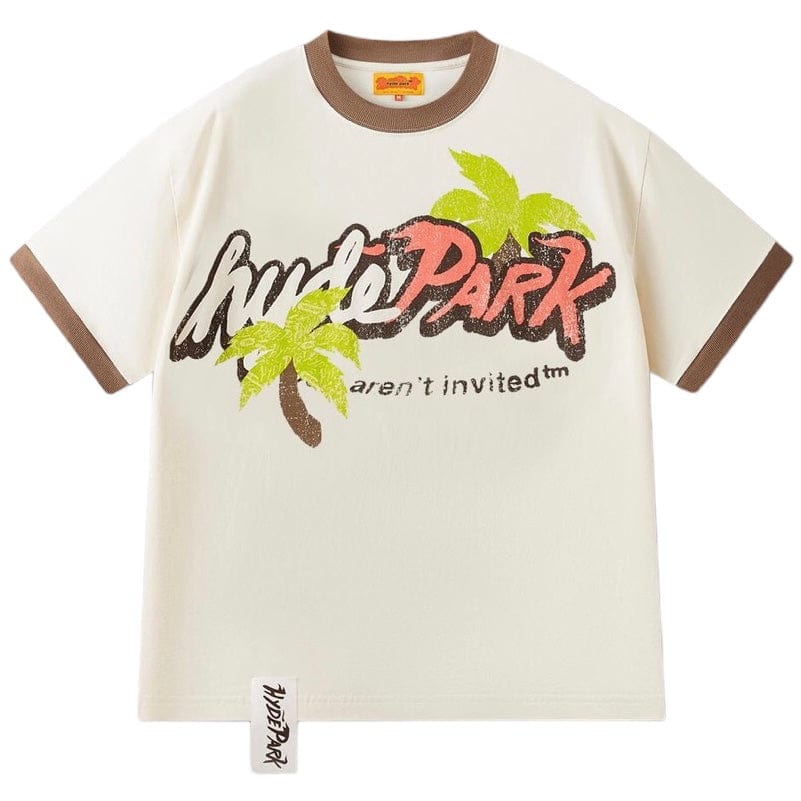 Hyde Park Paradise Park Ringer Tee (Watermelon)