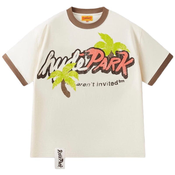 Hyde Park Paradise Park Ringer Tee (Watermelon)