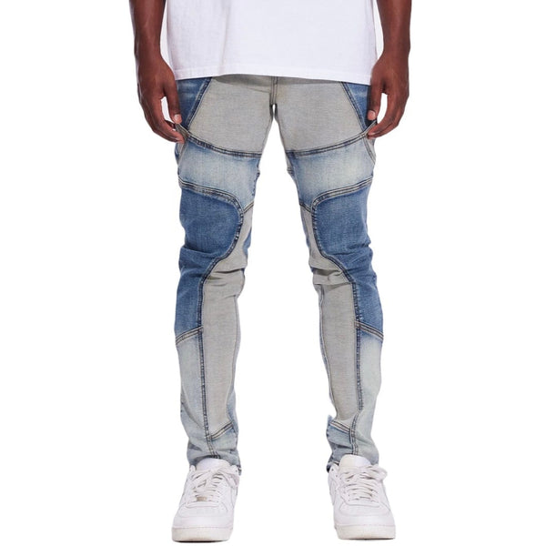 Crysp Jigsaw Denim (Acid Wash) CRYF24-111