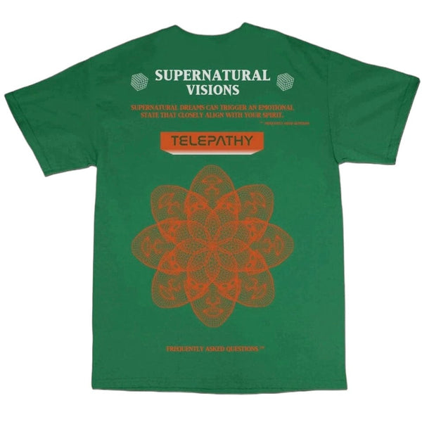 Frequently Asked Questions Supernatural T Shirt (Kelly Green) 23-378BP