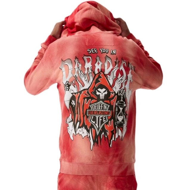 Jordan Craig Afterlife Pullover Hoodie (Red) 8631H