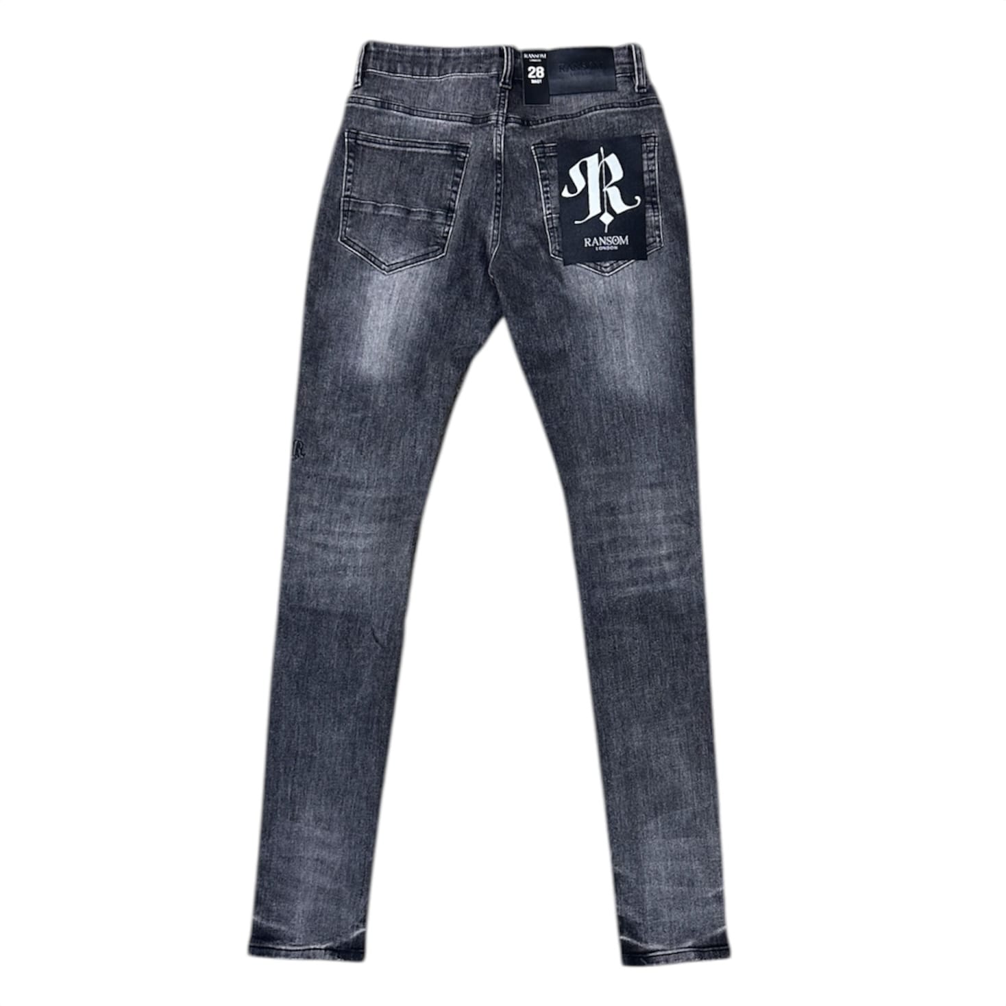Ransom Graphite Denim Jean (Dark Grey Wash) SM006