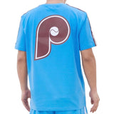 Pro Standard Philadelphia Phillies Logo Tee (Unversity Blue/Wine) LPH133624-UNW