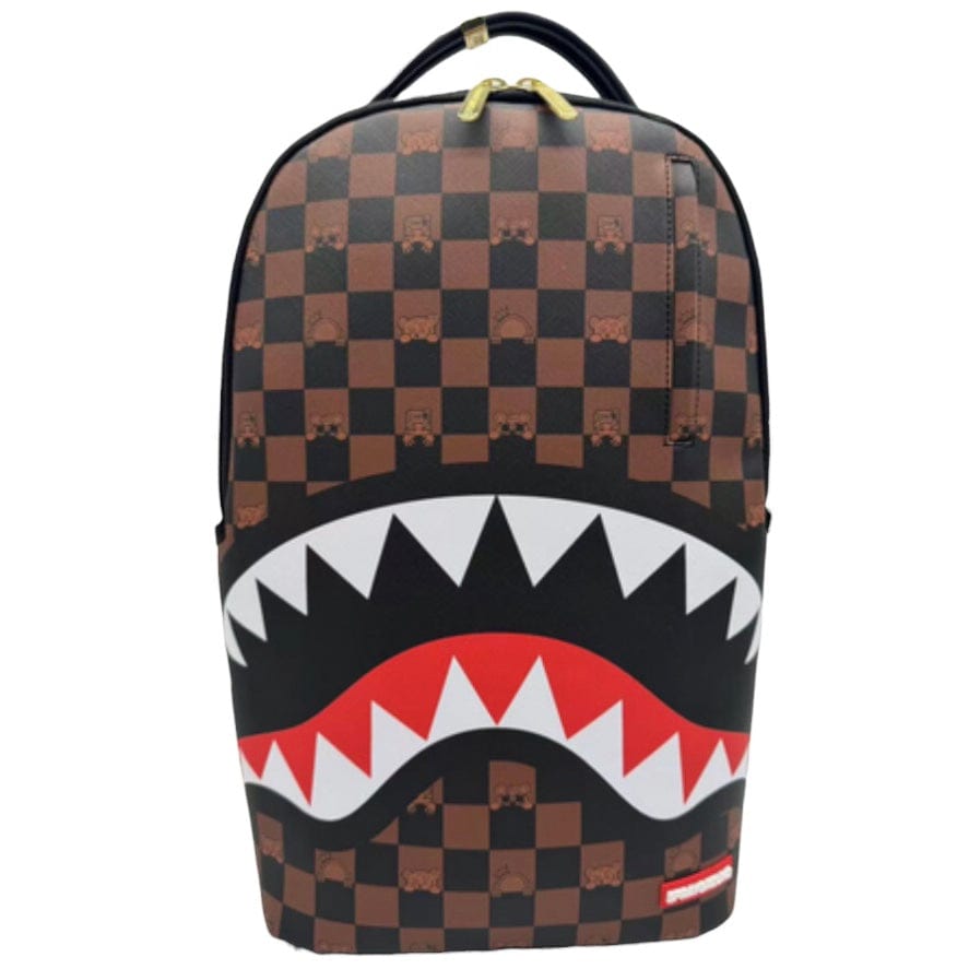 Sprayground Peeking Character Check Backpack 910B7331NSZ