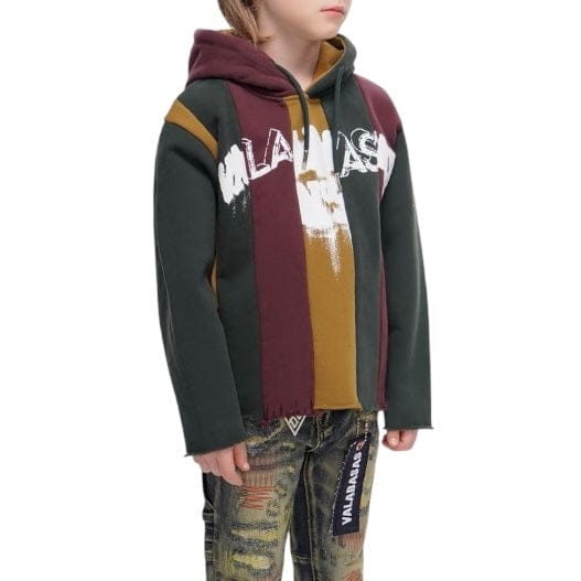 Kids Valabasas Slipped Hoodie (Green) VPLAY-VHD2-1027