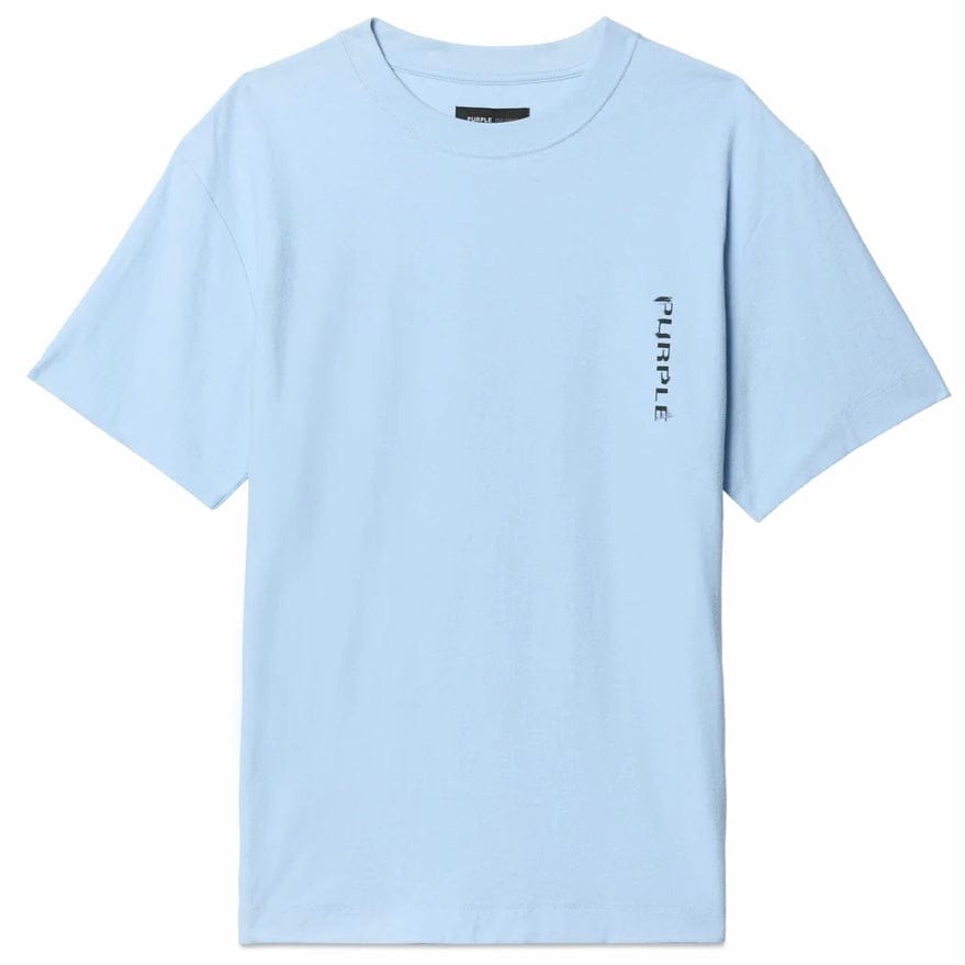 Purple Brand Scuffed Wordmark Windsurfer SS Tee (Blue) P104-JSSW424