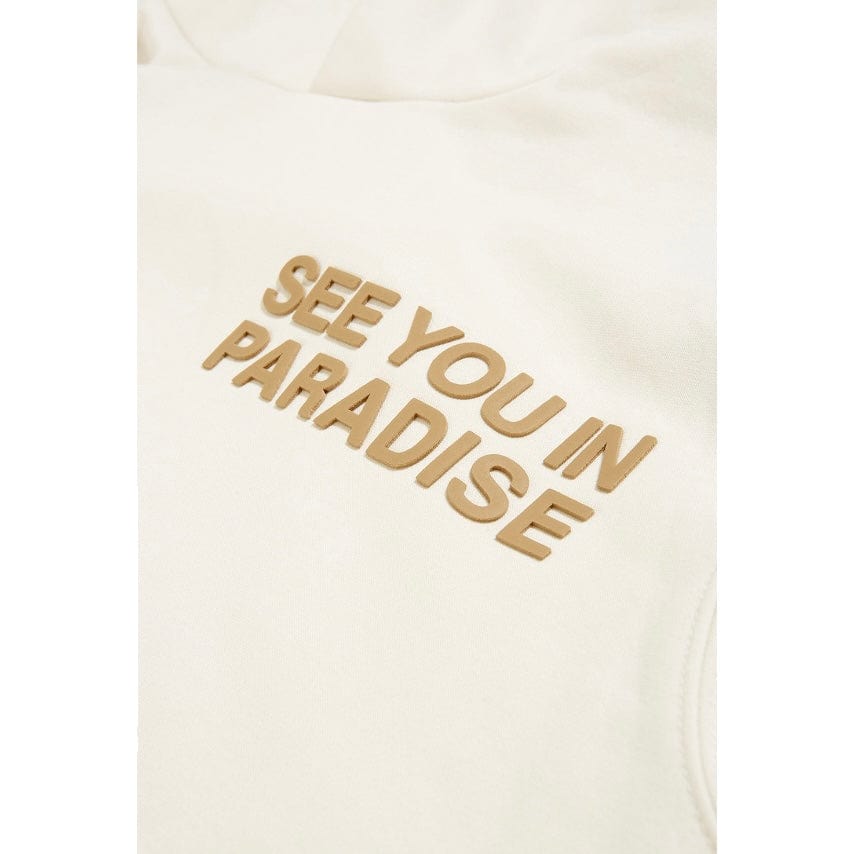 See You In Paradise Tonal Pullover Hoodie (Bone) 8899H