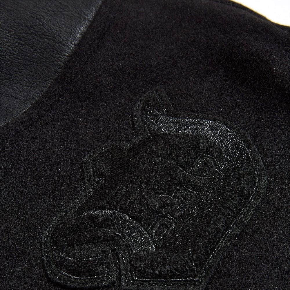 Boys Jordan Craig 313 Varsity Jacket (Blackout) 91655B