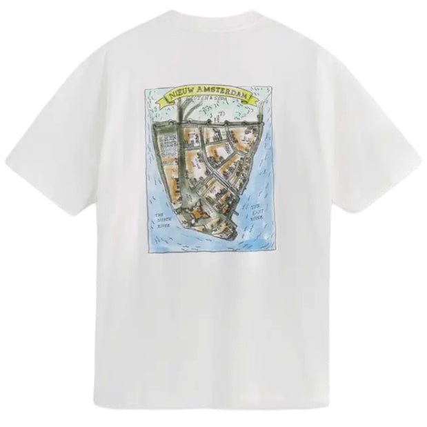 Scotch & Soda Amsterdam Artwork Relaxed Fit Tee (White) 179946