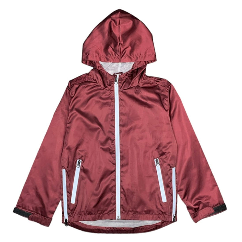 Boys Jordan Craig Track Jacket  (Burgundy) - 91328B