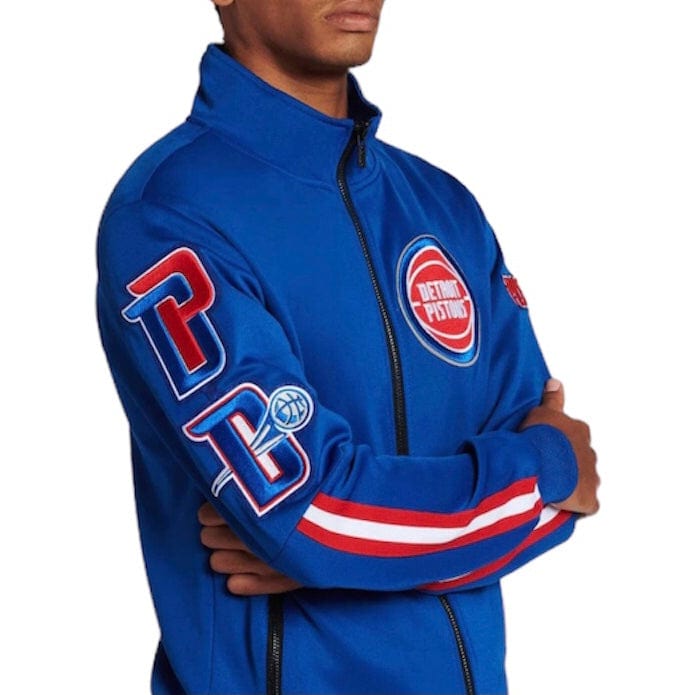 Pro Standard Detroit Pistons Tricot Track Jacket (Royal Blue) BDP653004-RYB