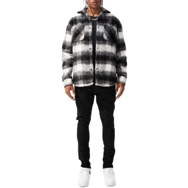 Jordan Craig Vandal Flannel Shacket (Black) 2562