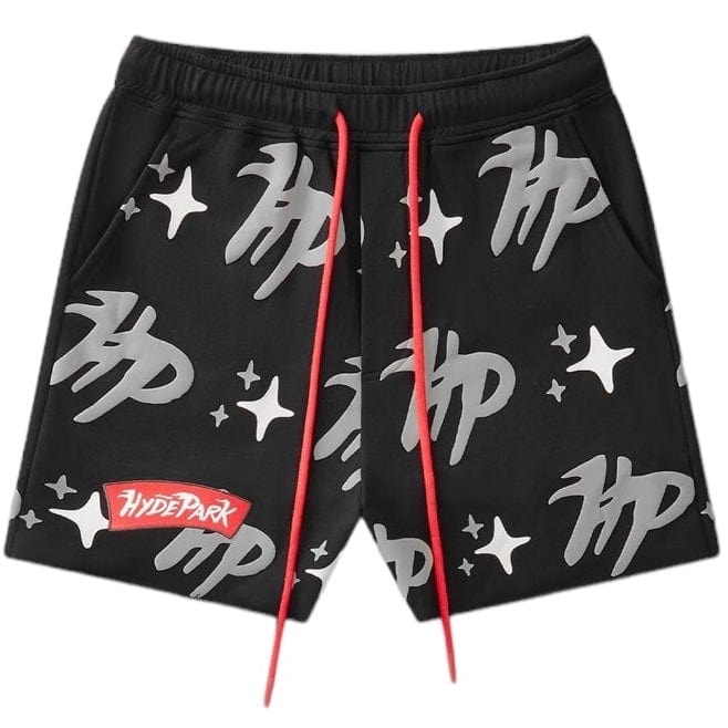 Hyde Park Puff The Magic Pattern Shorts (Black)