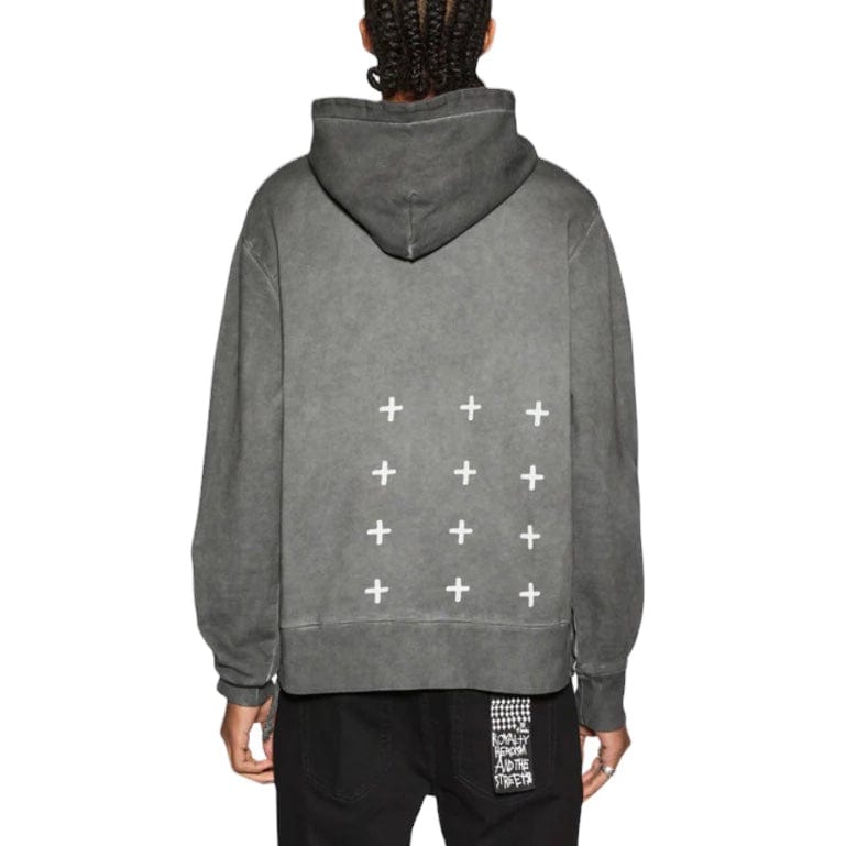 Ksubi 1999 Fade Kash Hoodie (Charcoal) MFA24FL007