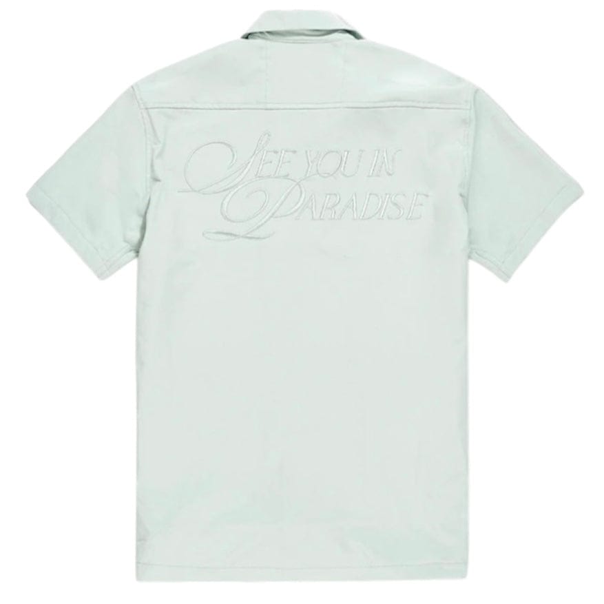 Jordan Craig Oakland Mechanic Short & Shirt Set (Sage) 2061-2061S