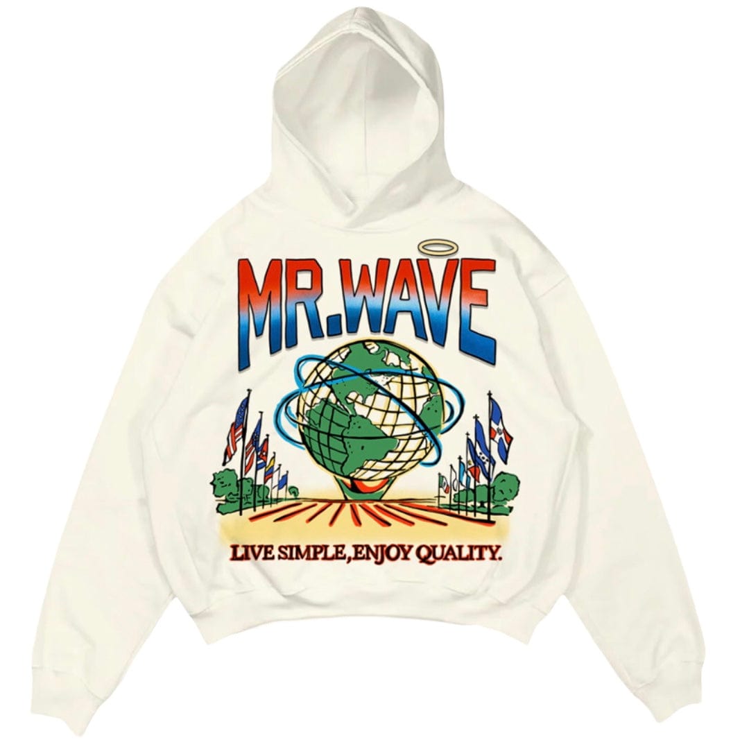 Mr.Wave The Meadows Hoodie (Off White)