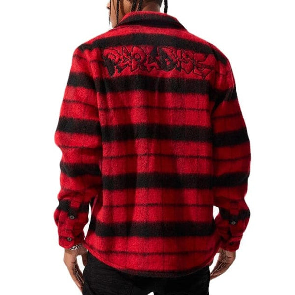 Jordan Craig Vandal Flannel Shacket (Buffalo Plaid) 2562