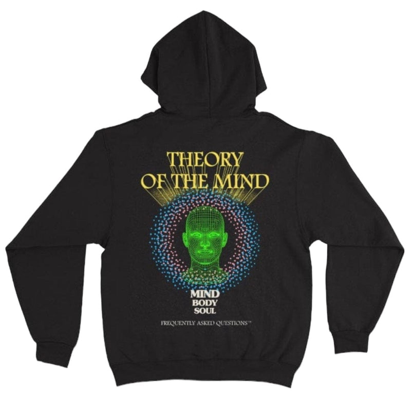 Frequently Asked Questions Mind Theory Hoodie (Black) 22-358HD