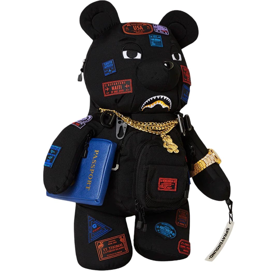 Sprayground James First Class I Got These Stamps Moneybear Backpack