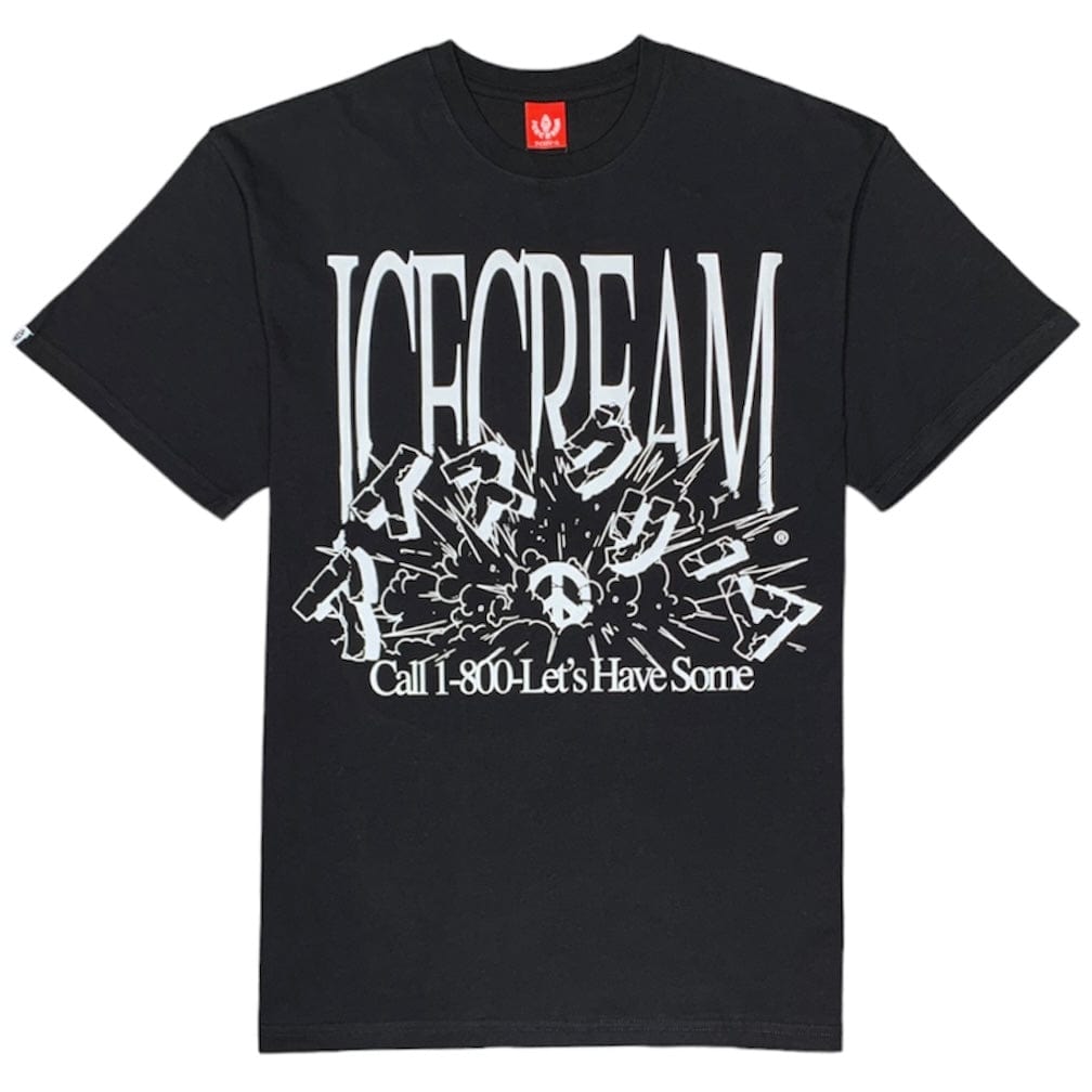 Ice Cream Smile SS Tee (Black) 441-6207