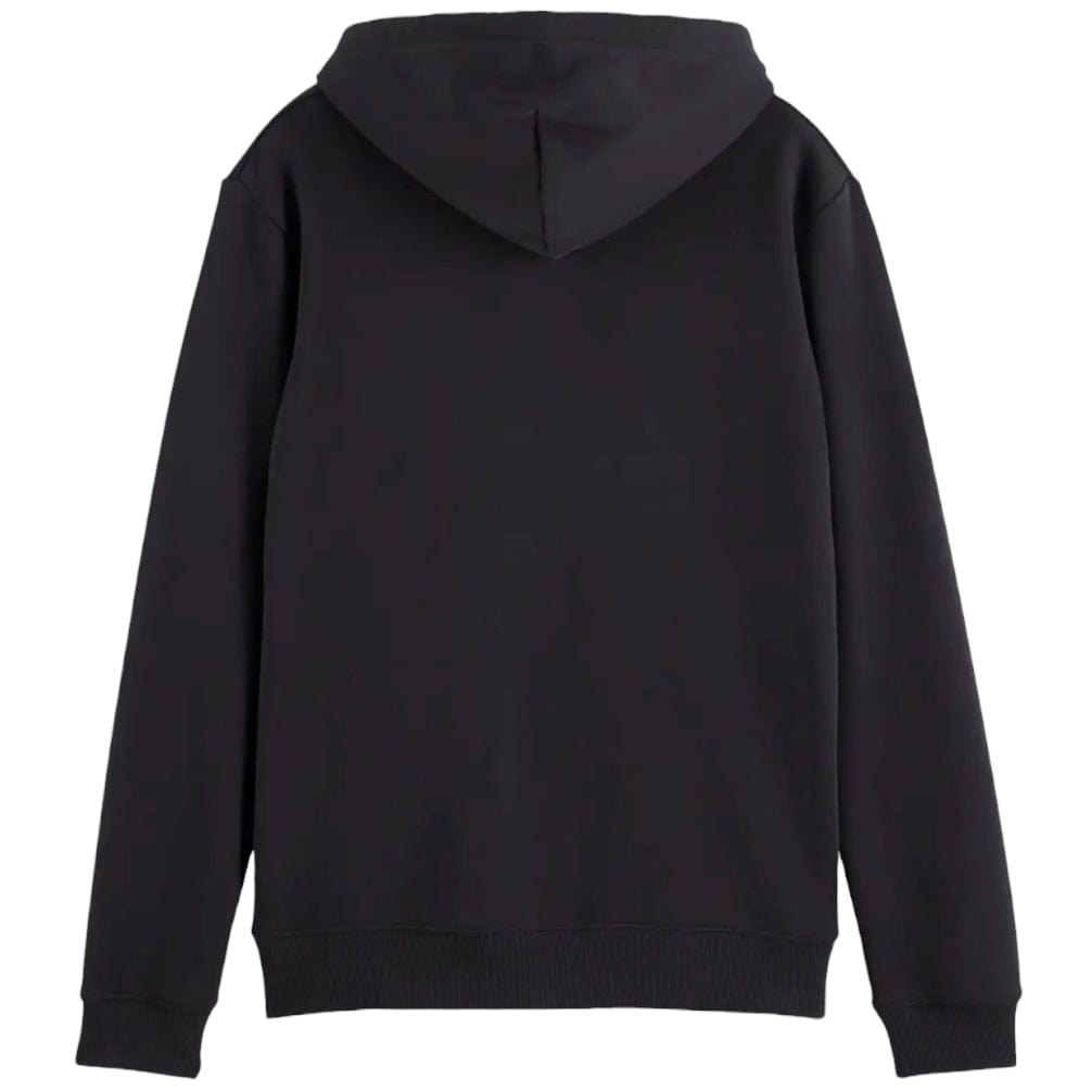 Scotch & Soda Essentials Logo Hoodie (Black) 179198