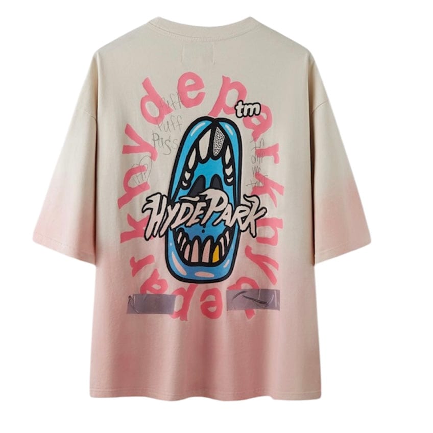 Hyde Park Money Where Your Mouth ls Tee (Strawberry Milk)