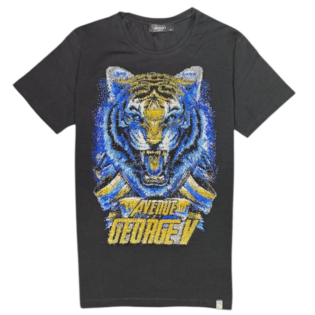 George V Paris Tiger T Shirt (Black) GV-2241