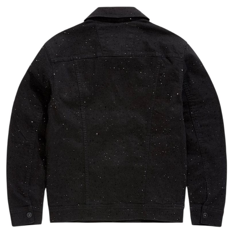 Jordan Craig Magic City Denim Trucker Jacket (Jet Black) JJ2340A