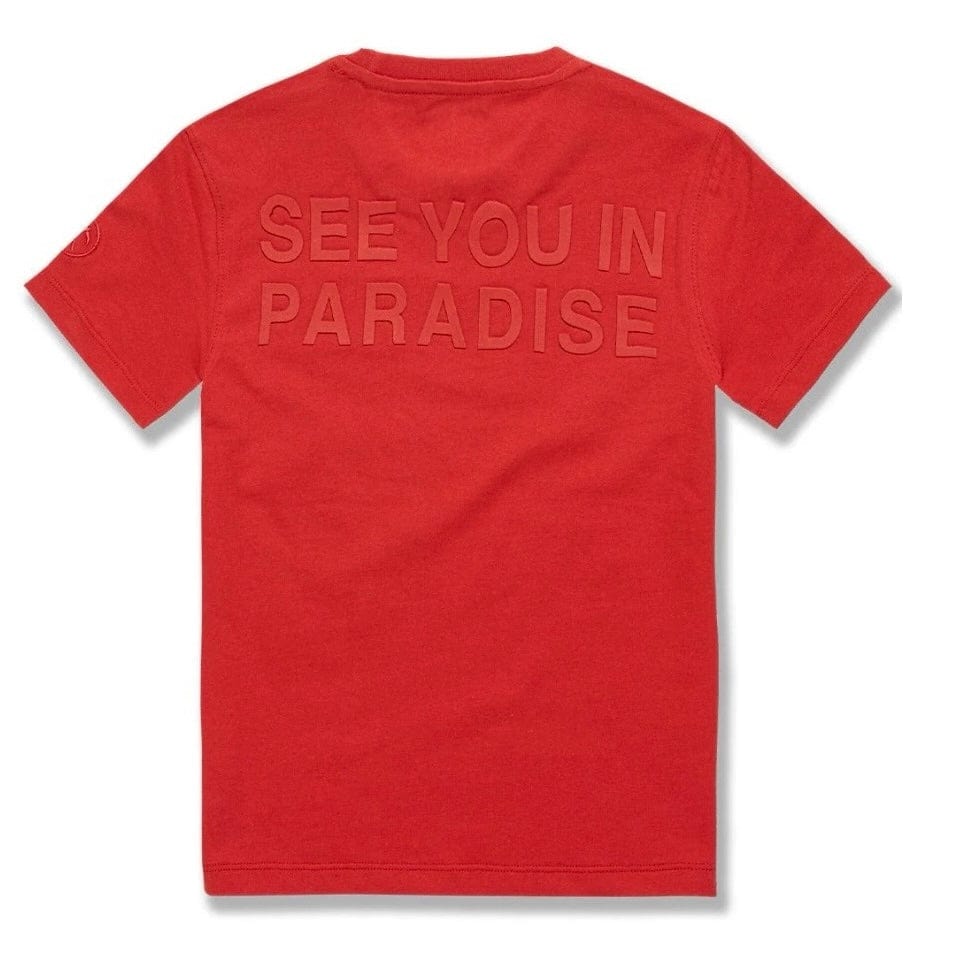 Boys/Kids See You In Kids Paradise T Shirt (Red) 9097AKB