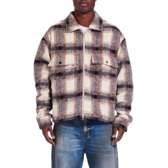 Crysp Irvine Mohair Shacket (Cream) CRYHO25-306