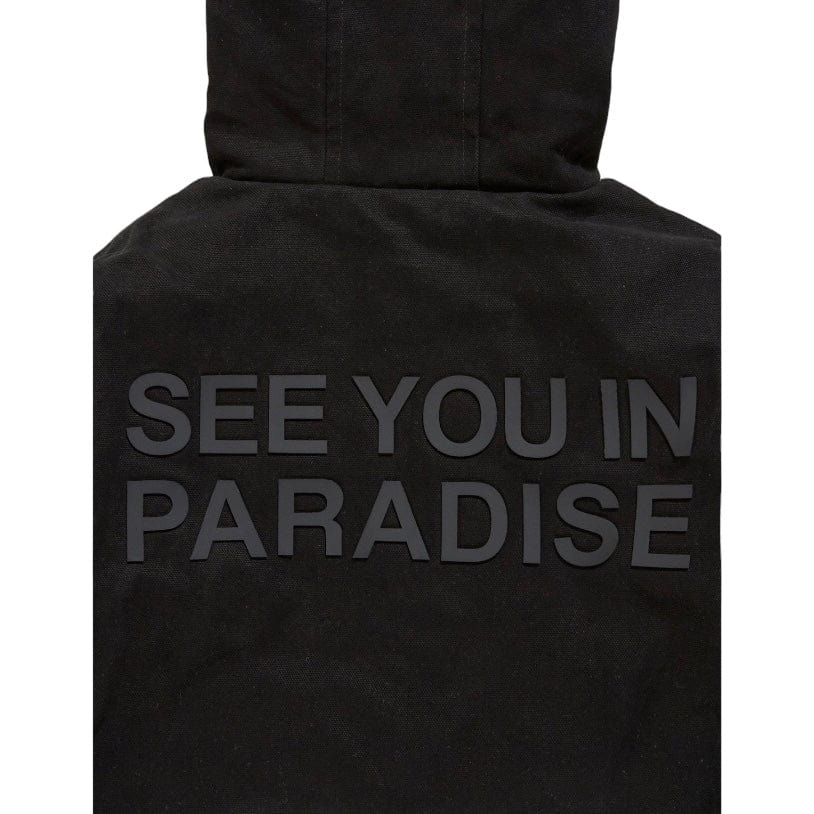 Kids Jordan Craig See You In Paradise Hooded Work Jacket (Black) 91750K