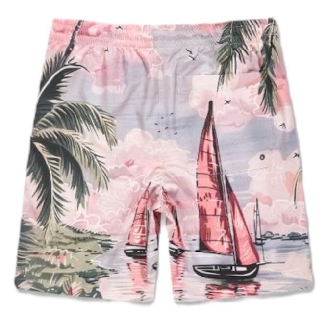 Jordan Craig Retro Wanderlust Party Short & Shirt Set (Palm Beach) 2060-2060S