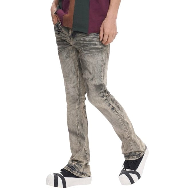 Valabasas Fax Stacked Denim (Vintage Wash) VLBS-VJ3-1004