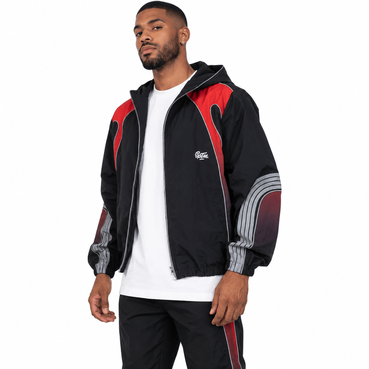 Eptm Helios Jacket & Pants Set (Black/Red)