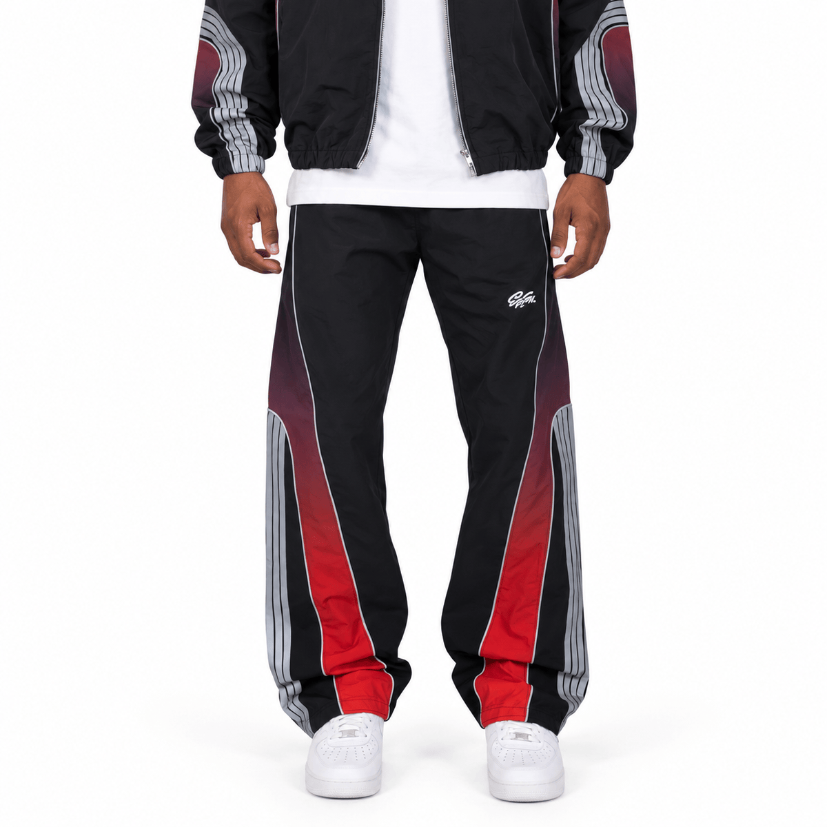 Eptm Helios Jacket & Pants Set (Black/Red)