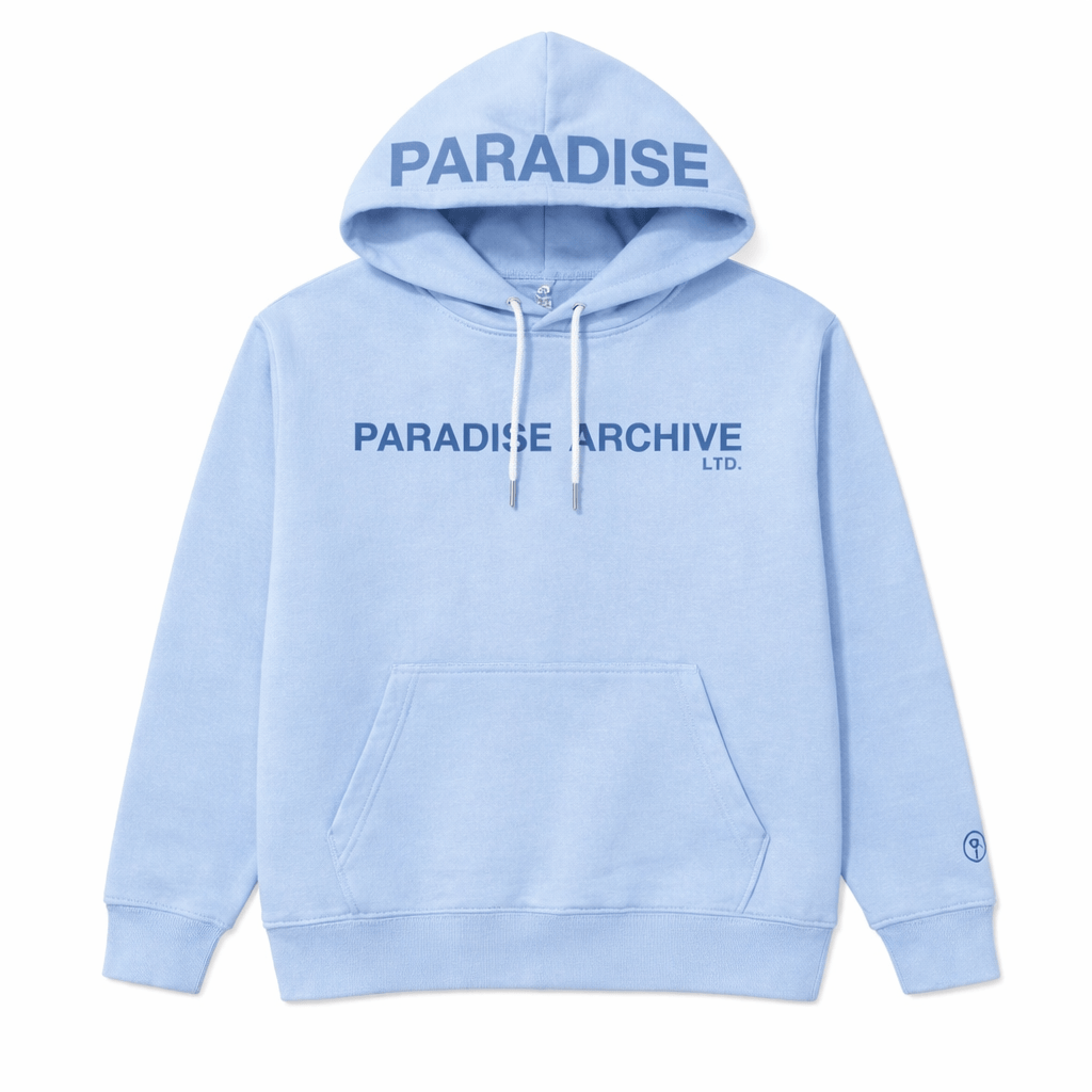 See You In Paradise Archive Hoodie (Light Blue) 8840H