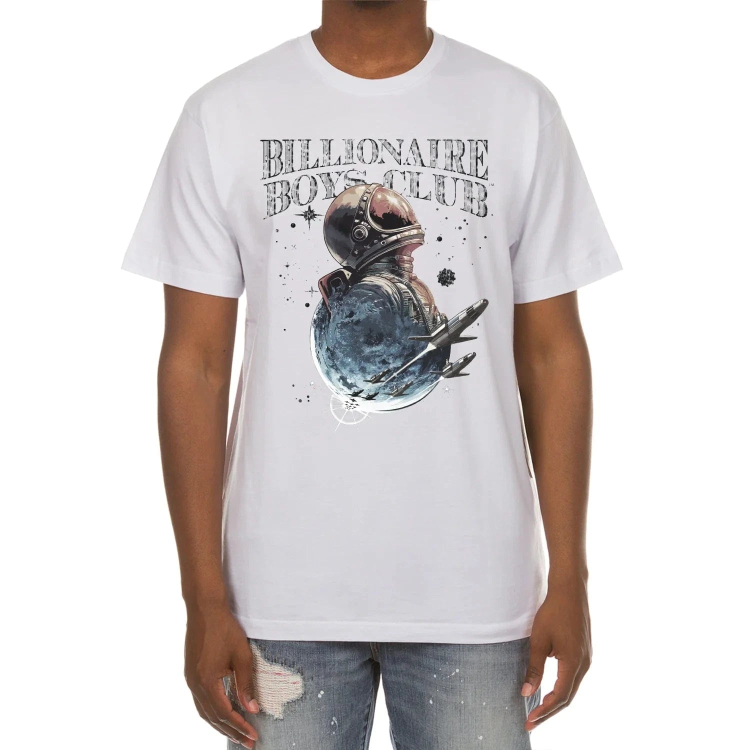 Billionaire Boys Club BB Flight SS Tee (White) 851-4208