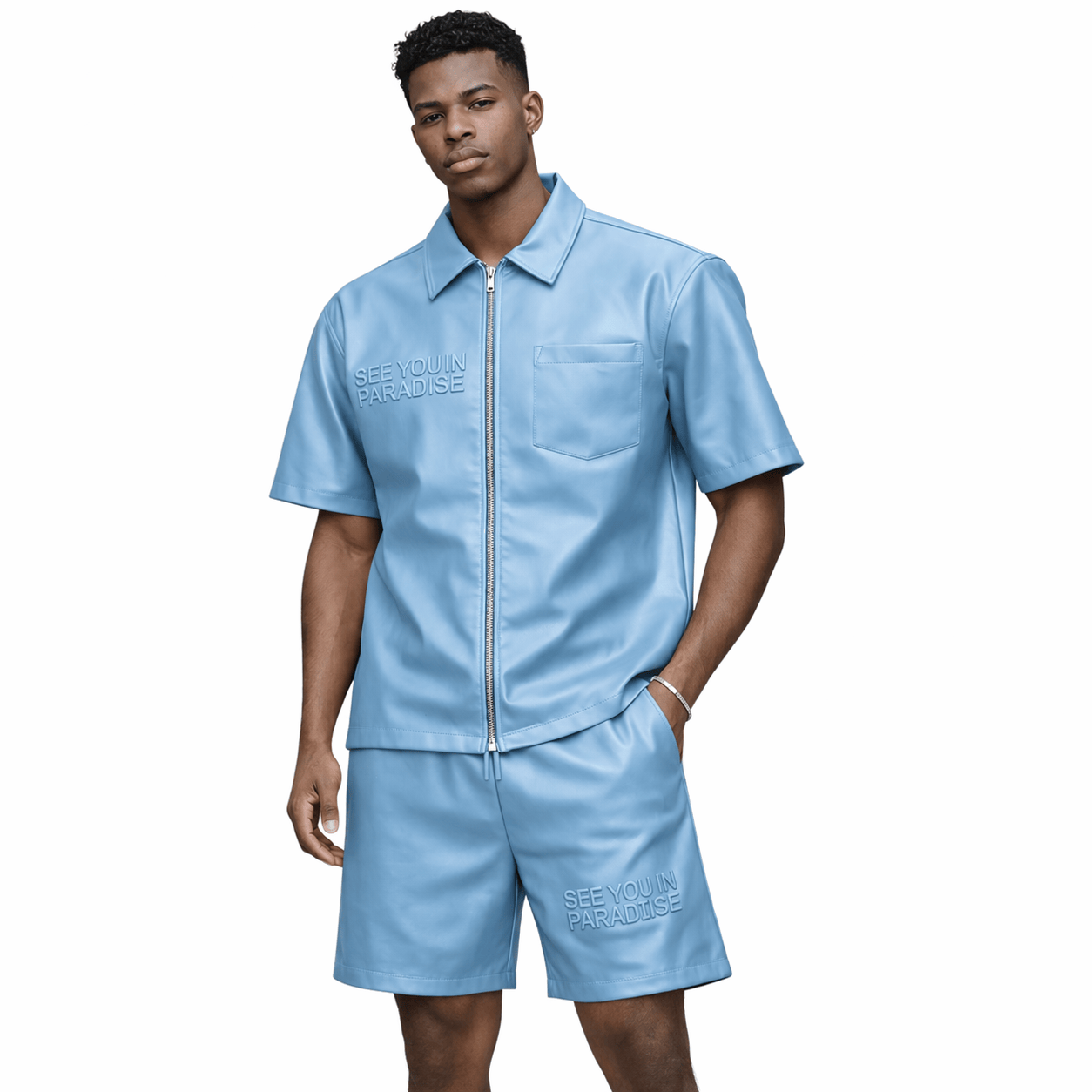 See You In Paradise Thriller Set (Sky Blue)